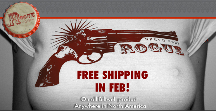 Free Shipping from Rogue Speedshop