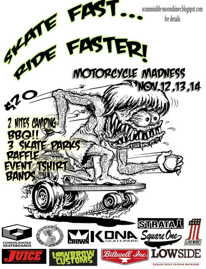 Skate Fast, Ride Faster