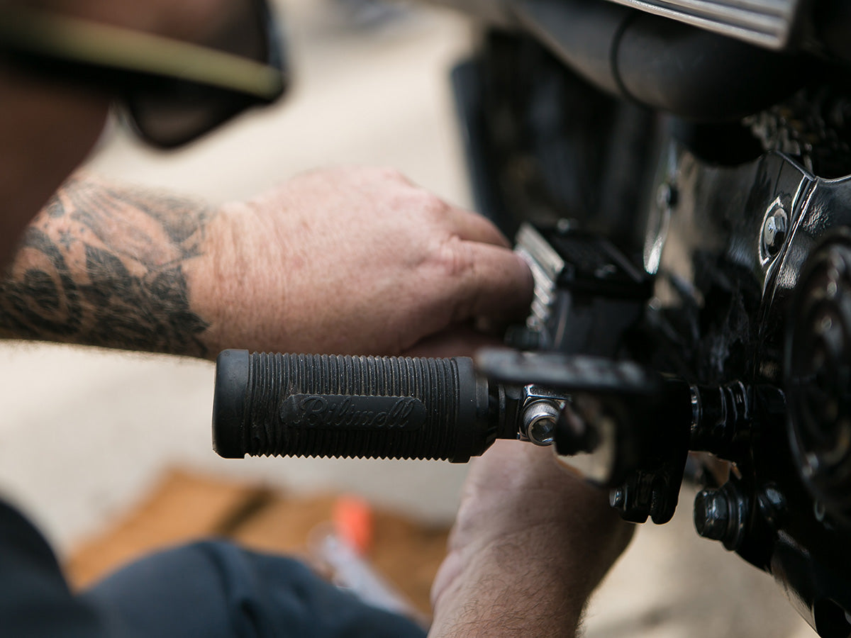 Footpeg Installation DIY 101: Installing Biltwell Foot Pegs on Stock Harley-Davidsons