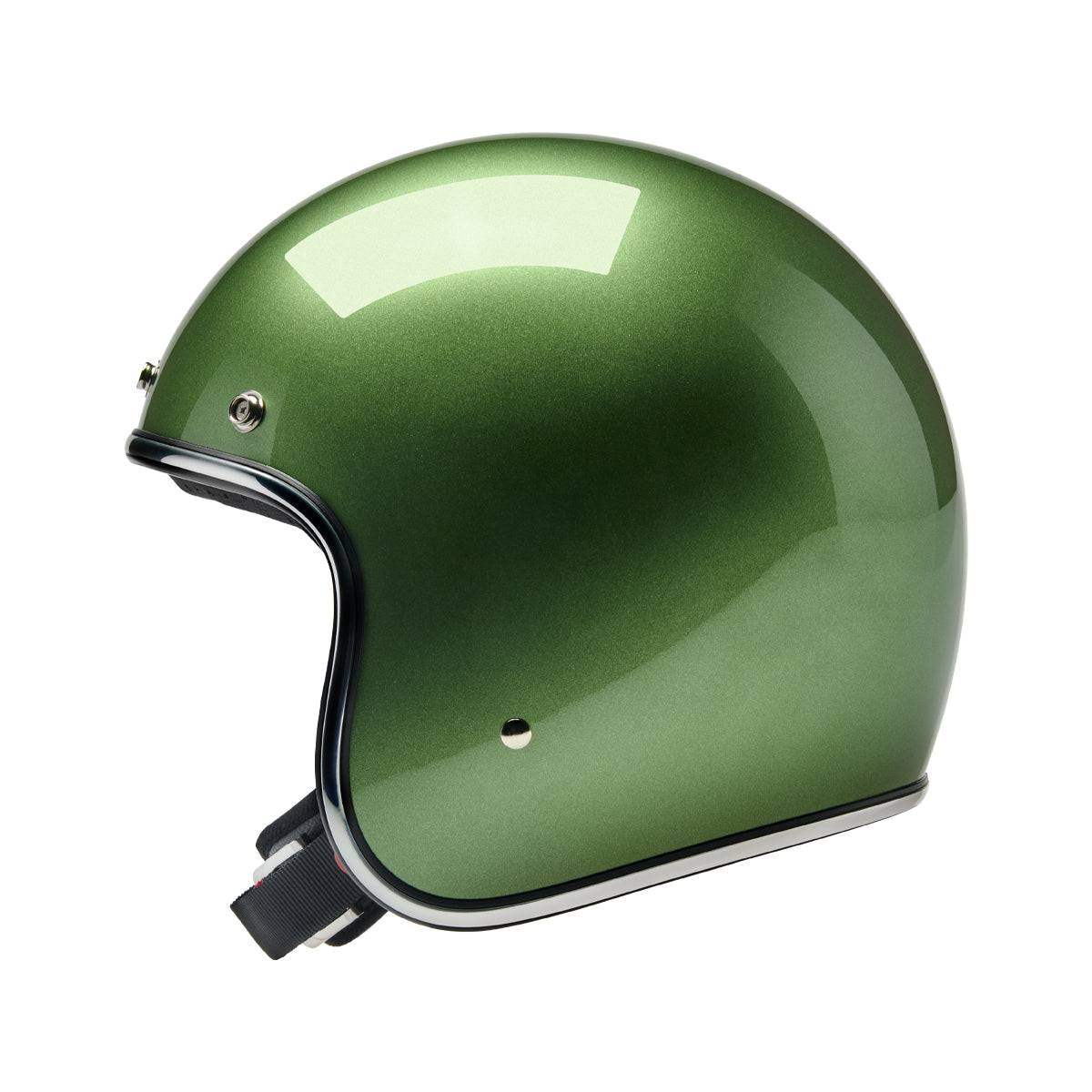 Biltwell Bonanza Helmet - Metallic Green