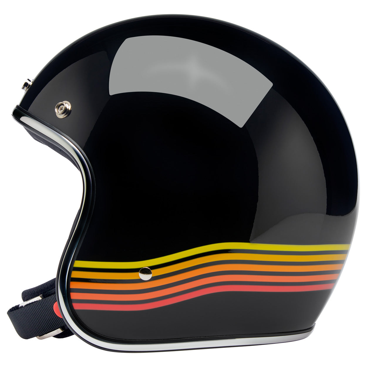CLOSEOUT Bonanza Helmet - Gloss Black Spectrum