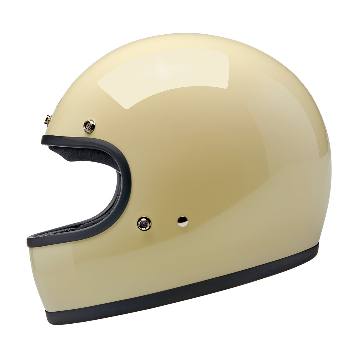 Gringo ECE R22.06 Helmet - Gloss Vintage White