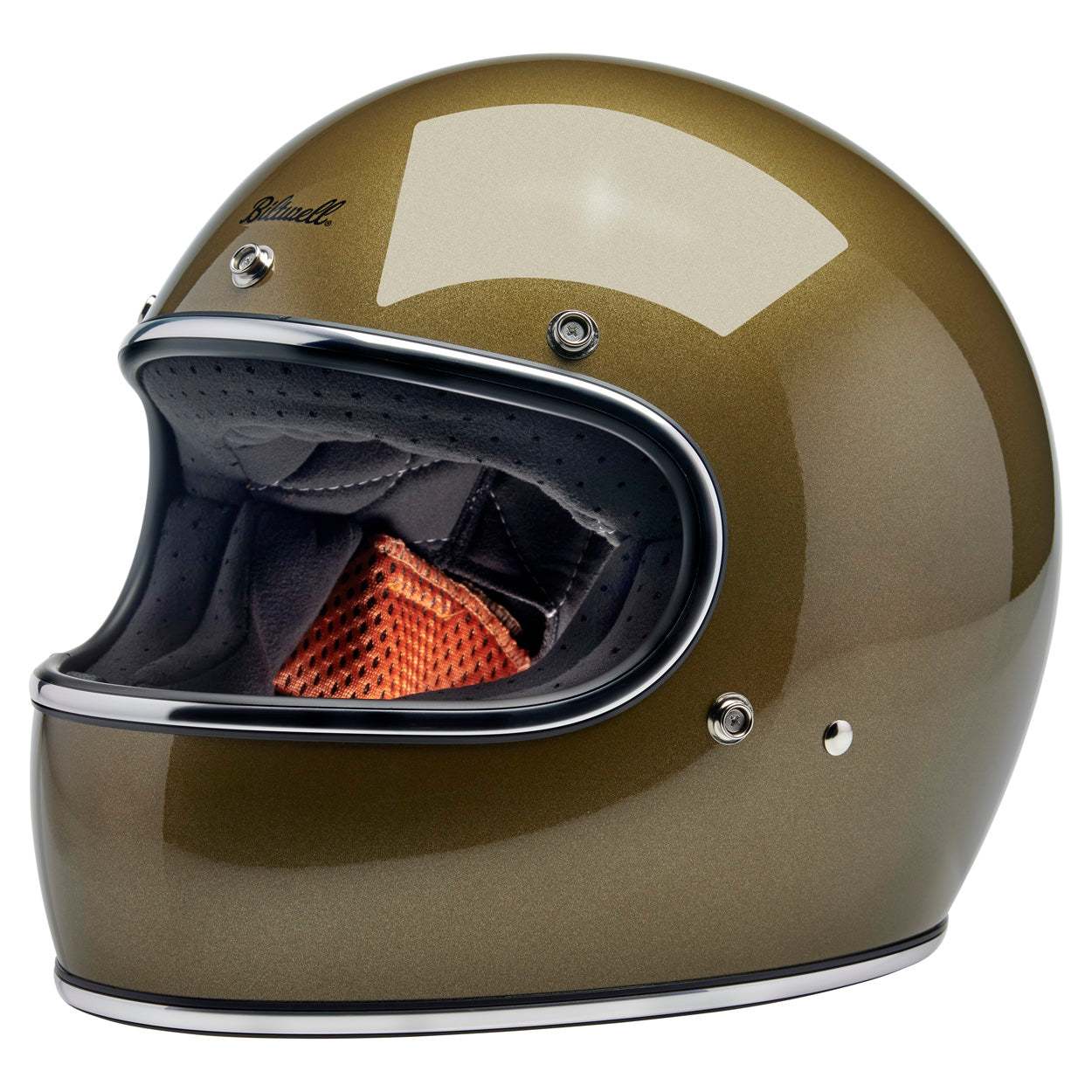 Gringo ECE R22.06 Helmet - Ugly Gold Metallic