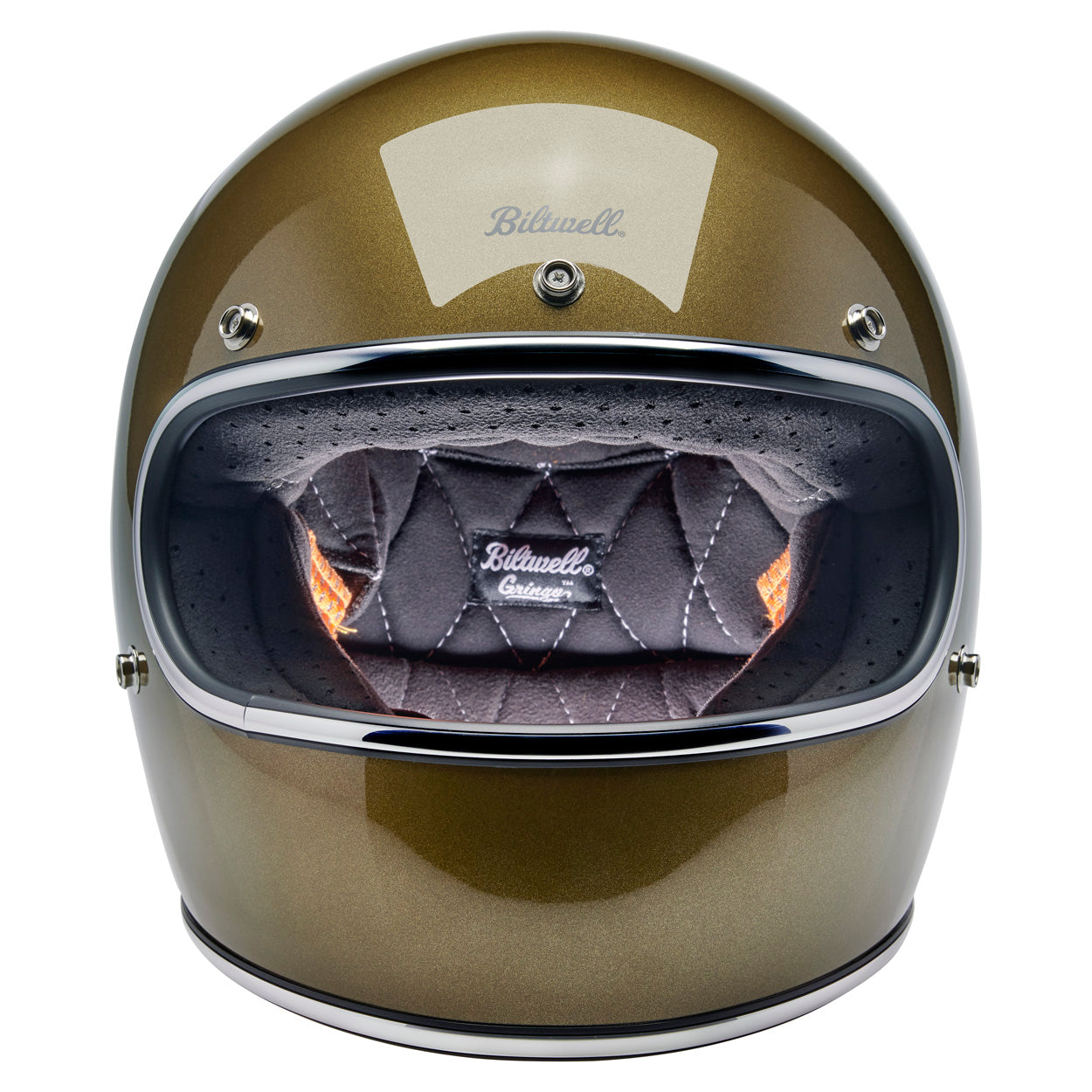 Gringo ECE R22.06 Helmet - Ugly Gold Metallic