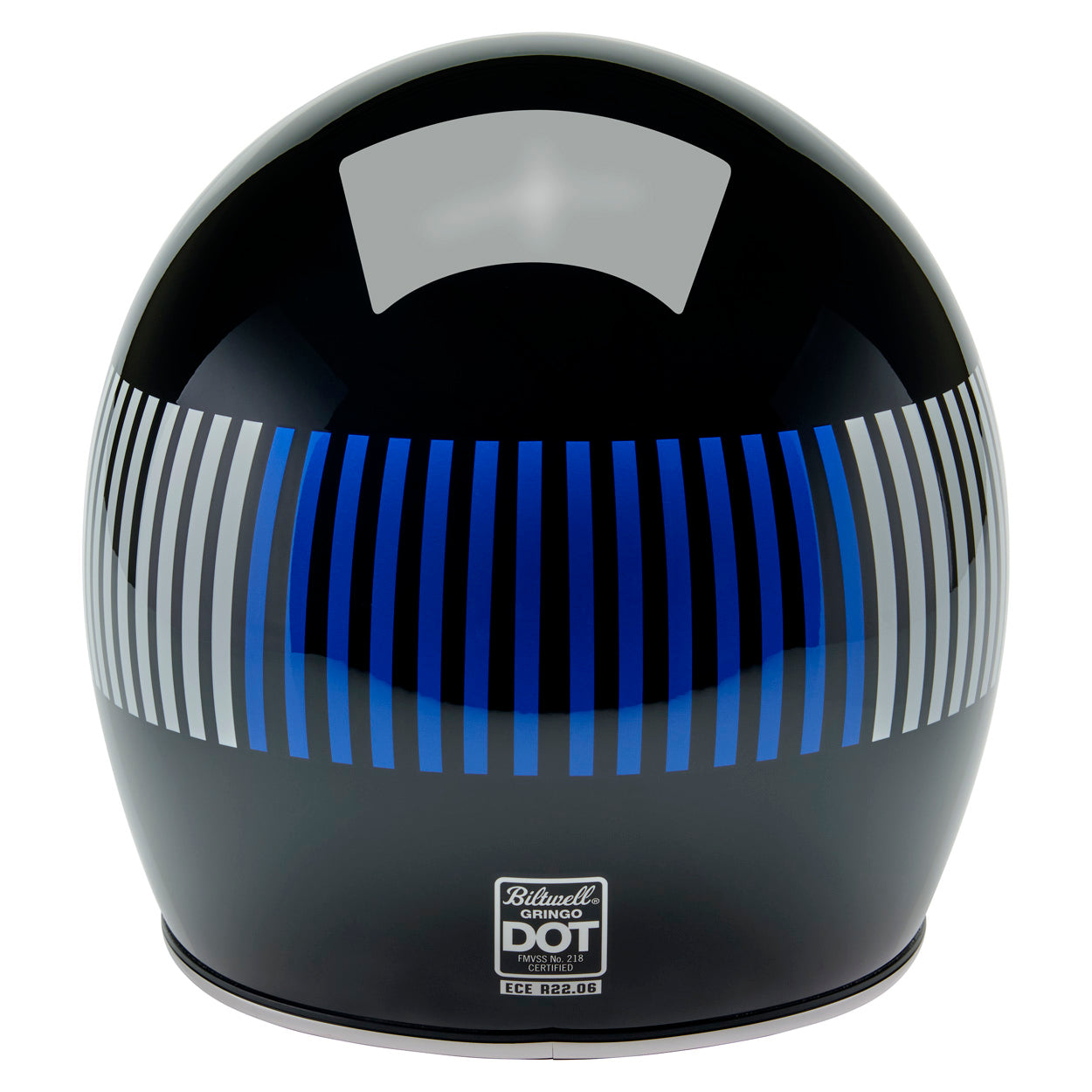 Gringo Helmet - Raceflow Gloss Black / Red / White / Blue