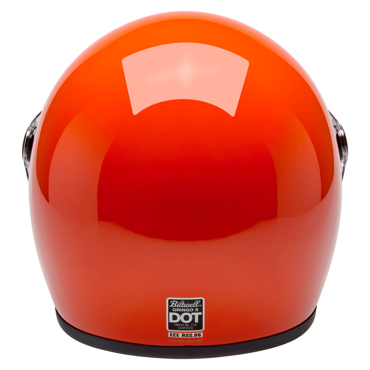 Gringo S Helmet - Gloss Hazard Orange