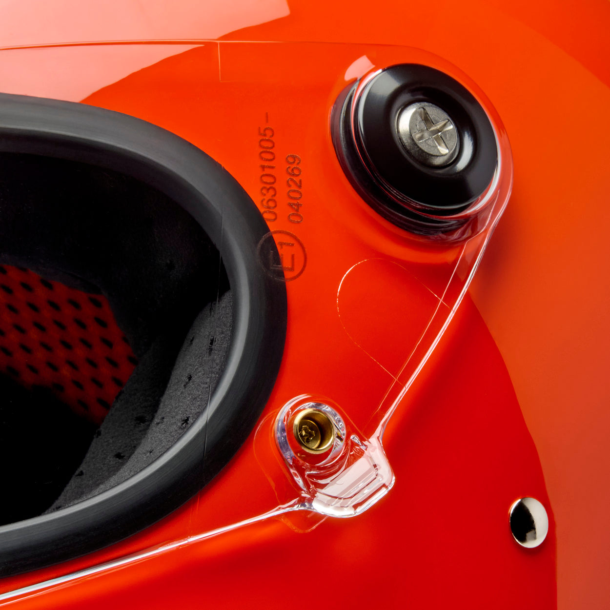 Gringo S Helmet - Gloss Hazard Orange