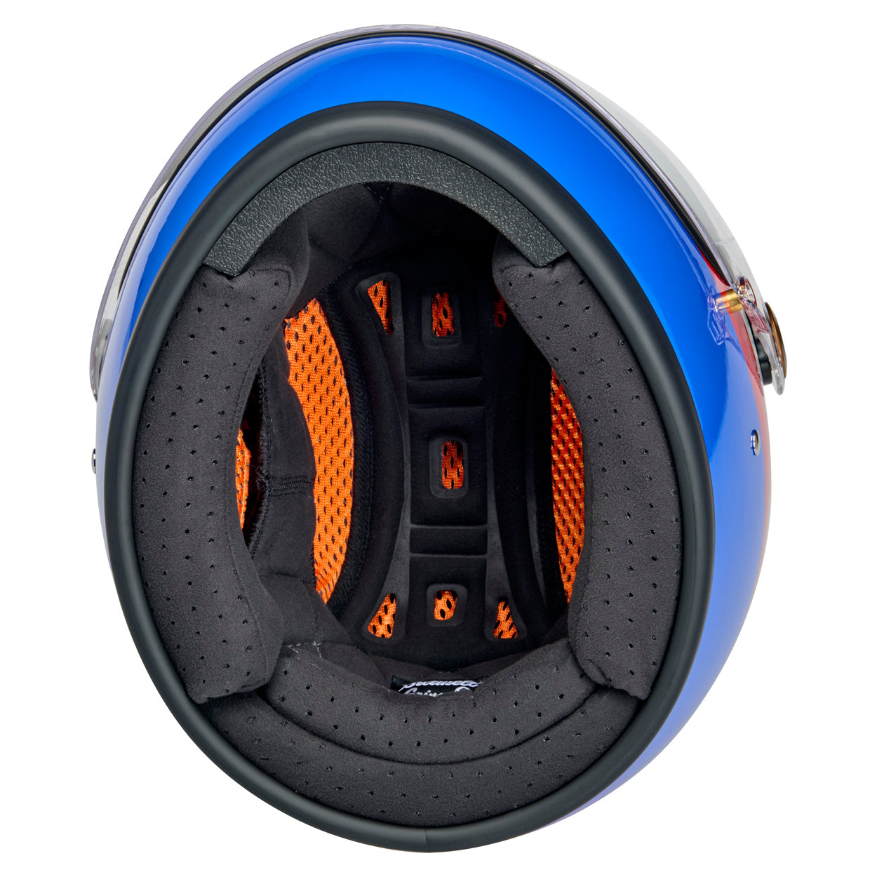 Gringo S Helmet - Apex Gloss White / Red / Blue