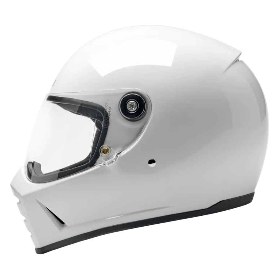 Lane Splitter Helmet - Gloss White