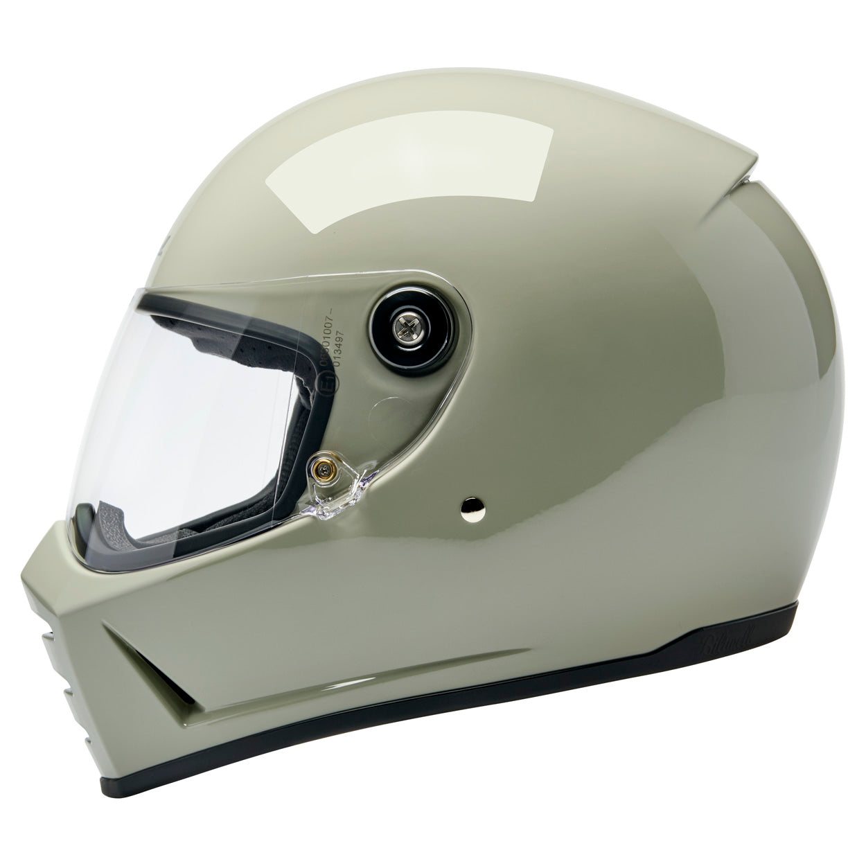 Biltwell Lane Splitter Helmet - Chalk
