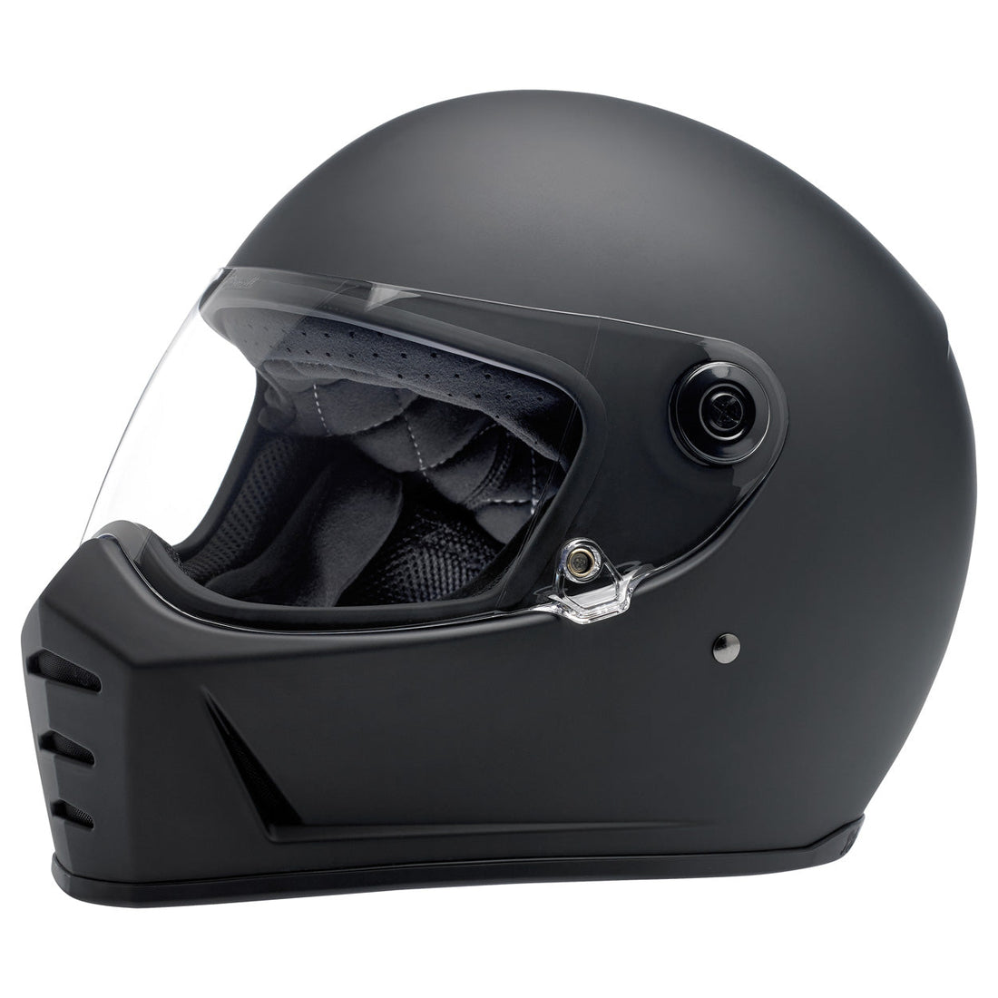 Biltwell Lane Splitter Helmet - Flat Black