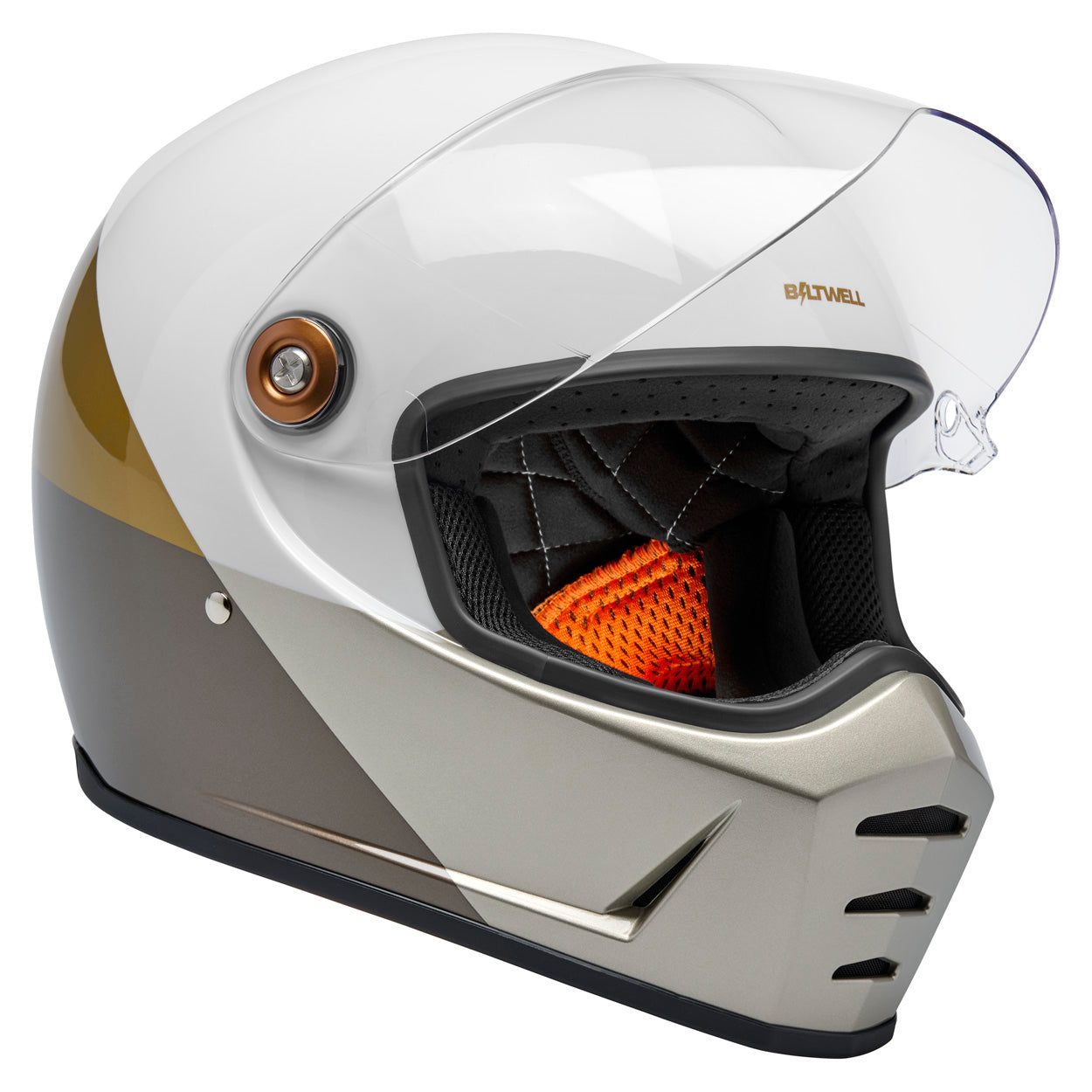 Lane Splitter Helmet - Intersection Gold Silver Bronze