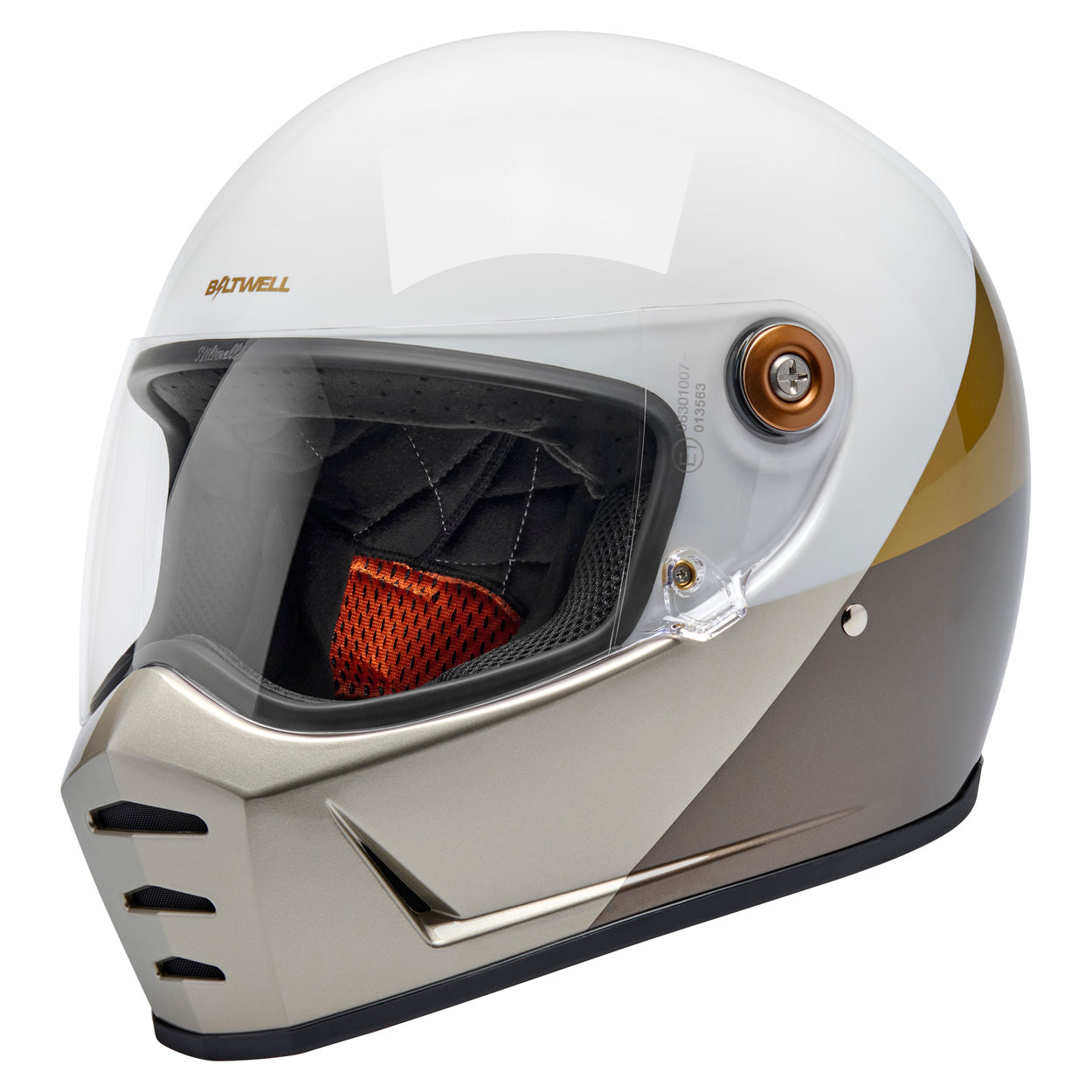 Lane Splitter Helmet - Intersection Gold Silver Bronze