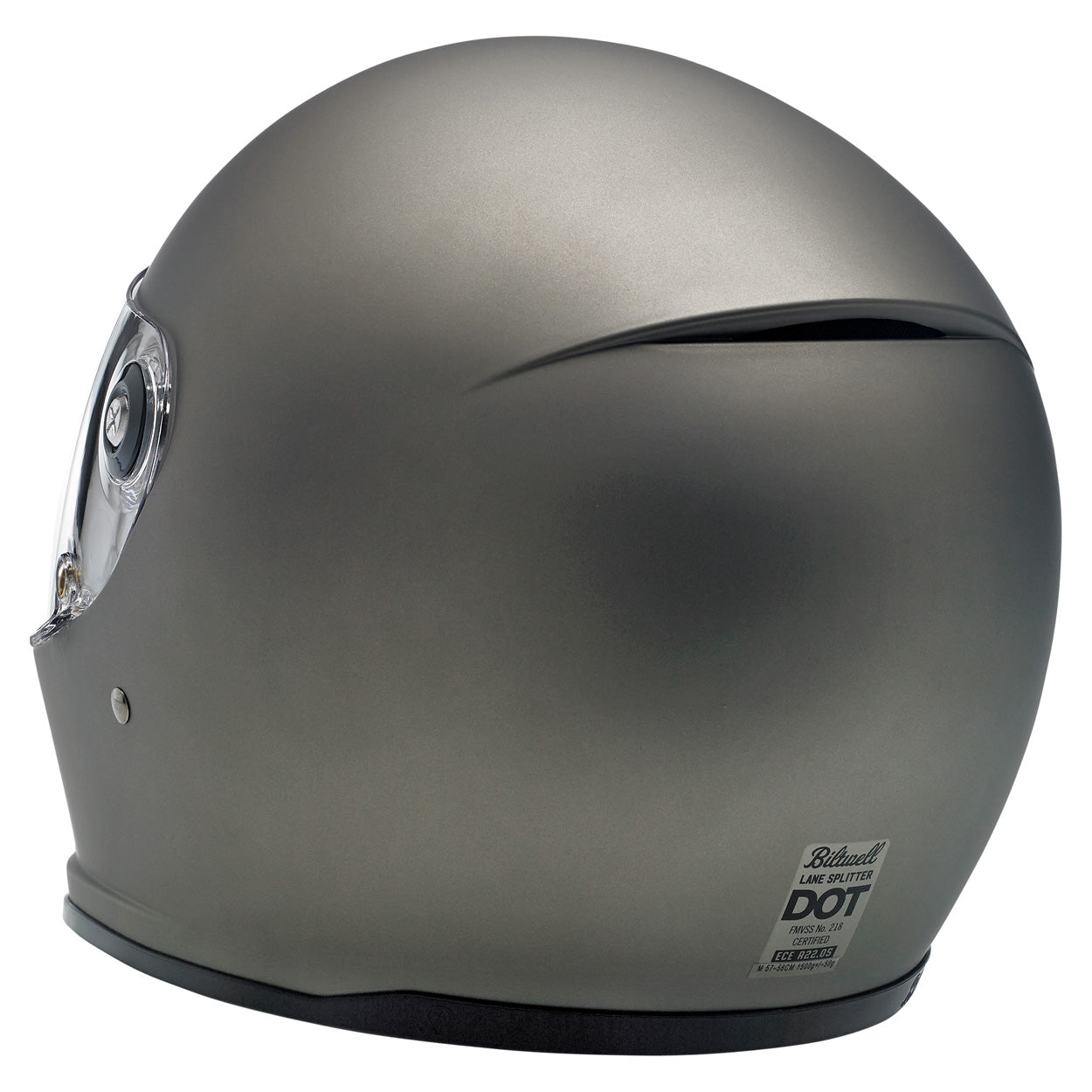 CLOSEOUT Lane Splitter ECE R22.05 Helmet - Flat Titanium