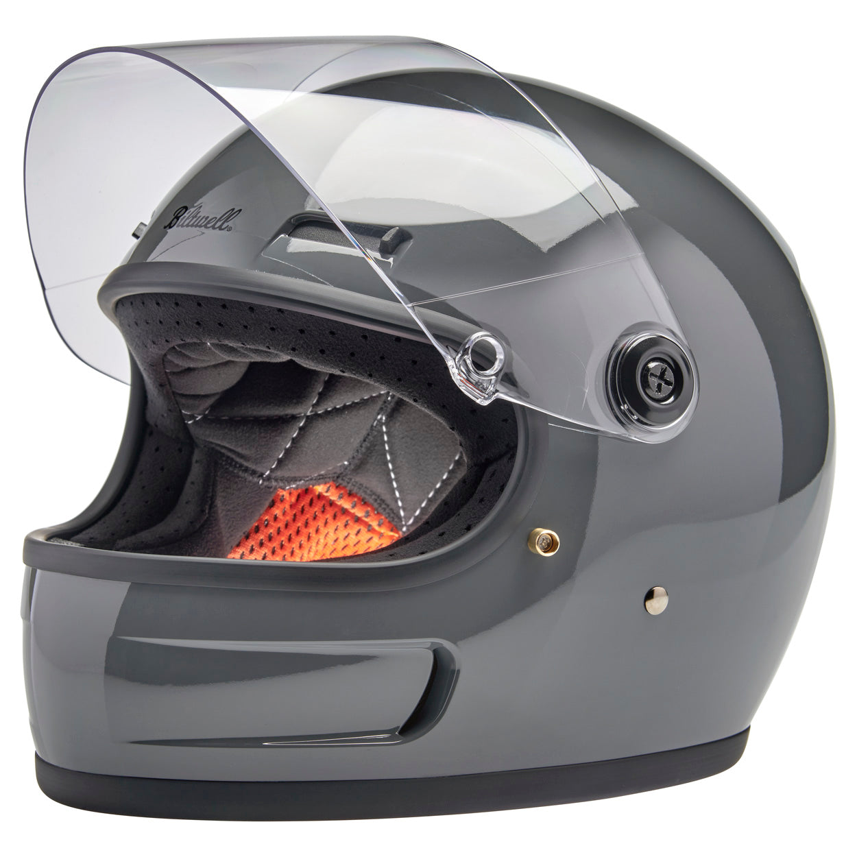 Gringo SV ECE R22.06 Helmet - Gloss Storm Grey