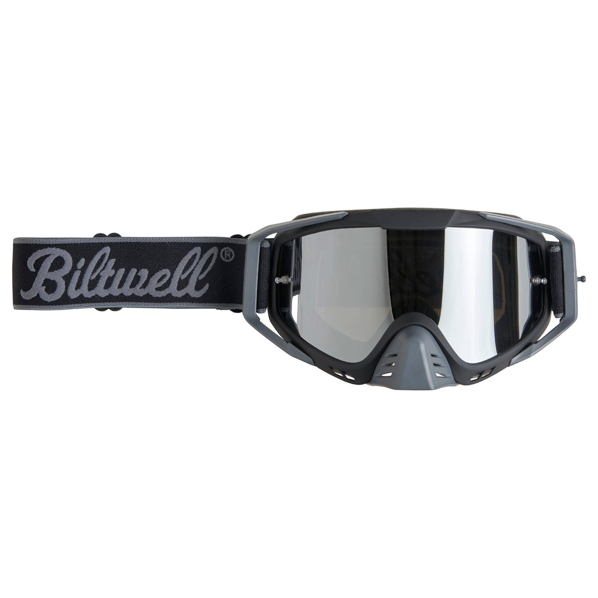 Biltwell Ridgeline Goggles - Script Grey