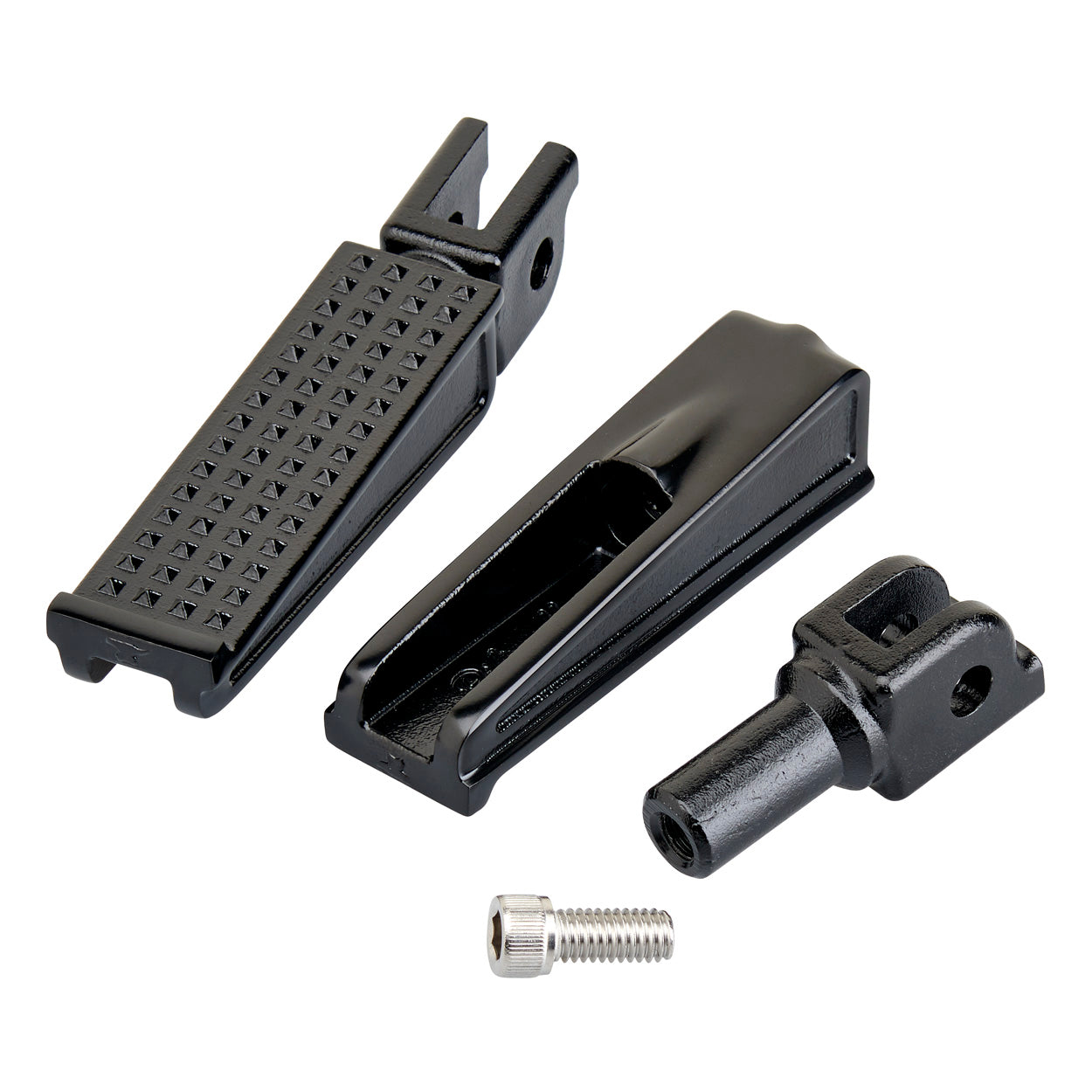 Sanderson Foot Pegs HD Rider - Black Electroplate