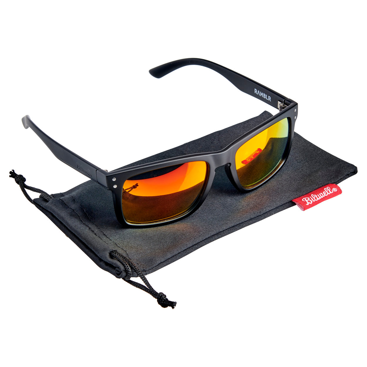 RAMBLR Sunglasses - Red Mirror