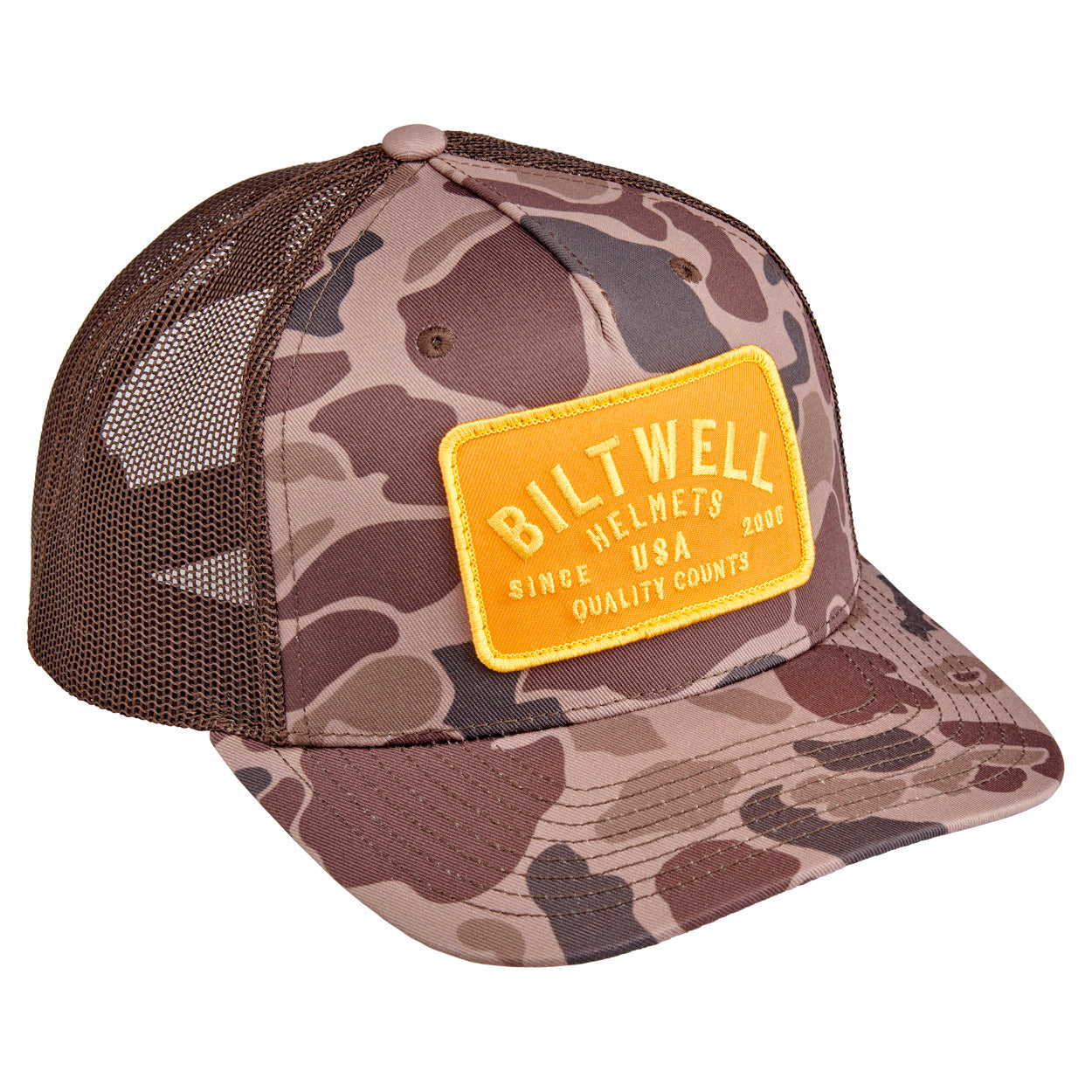 Bark Snap Back - Brown Camo