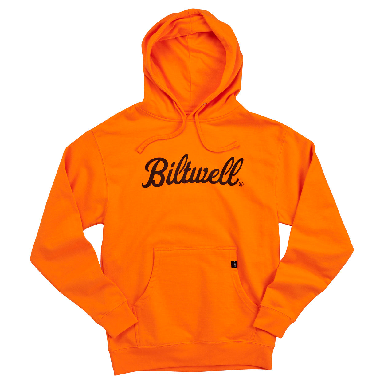 Script Pullover Hoodie - Hi-Vis