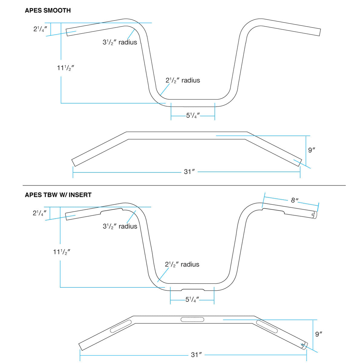 Biltwell Apes Handlebars 1
