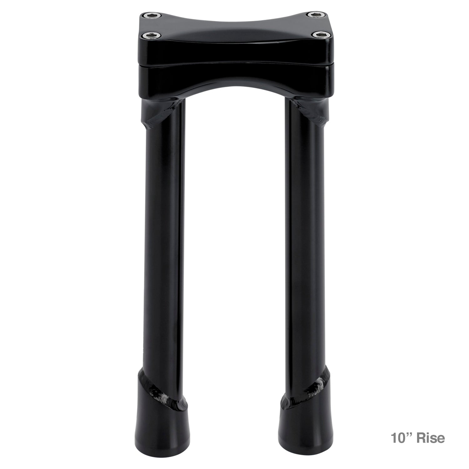 CLOSEOUT Murdock O/S Risers 6" 8" 10" 12" 14" - Black Electroplate