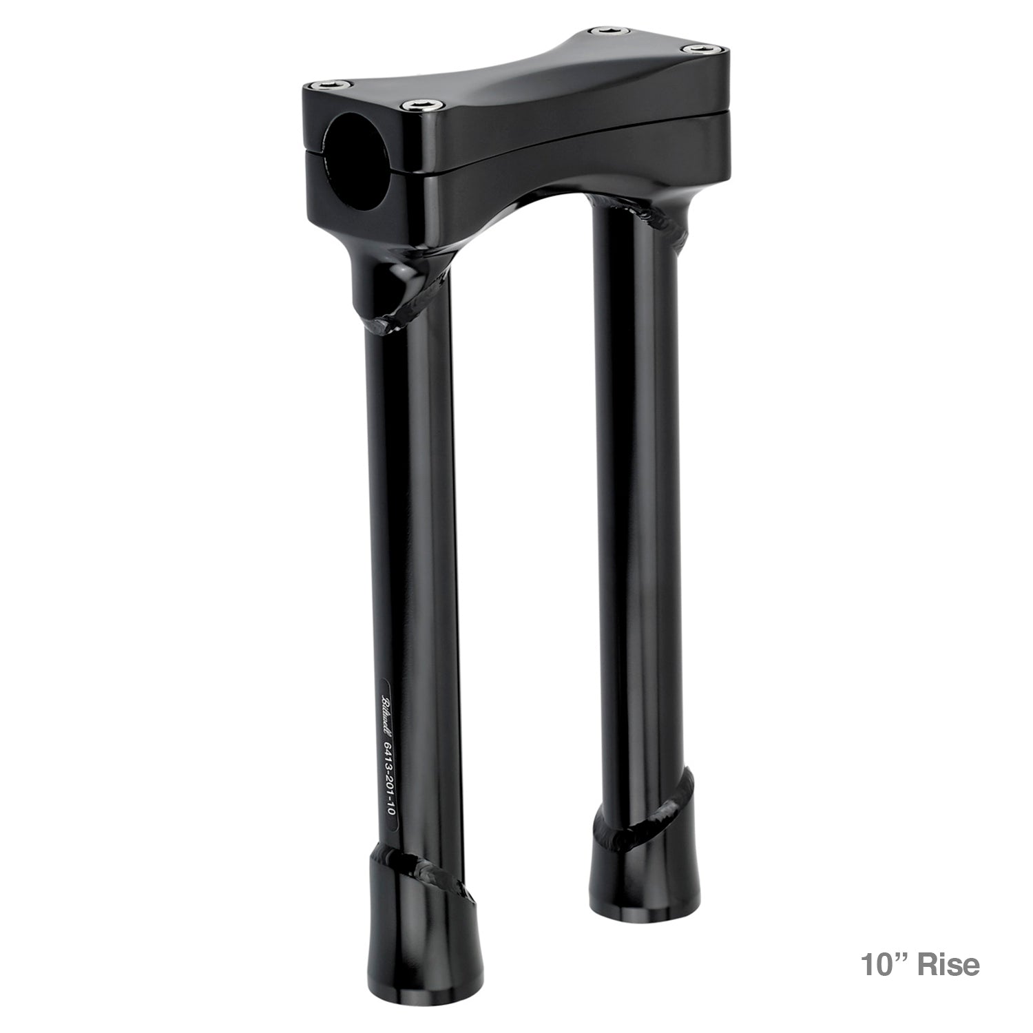 CLOSEOUT Murdock O/S Risers 6" 8" 10" 12" 14" - Black Electroplate