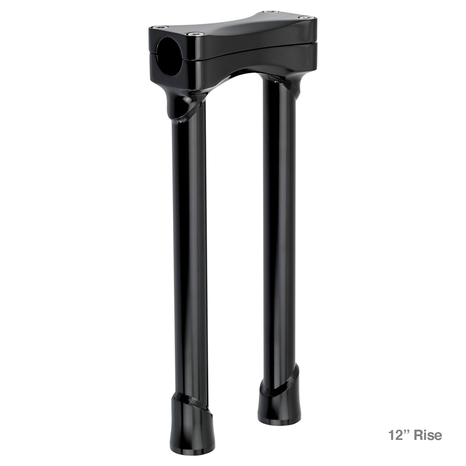CLOSEOUT Murdock O/S Risers 6" 8" 10" 12" 14" - Black Electroplate