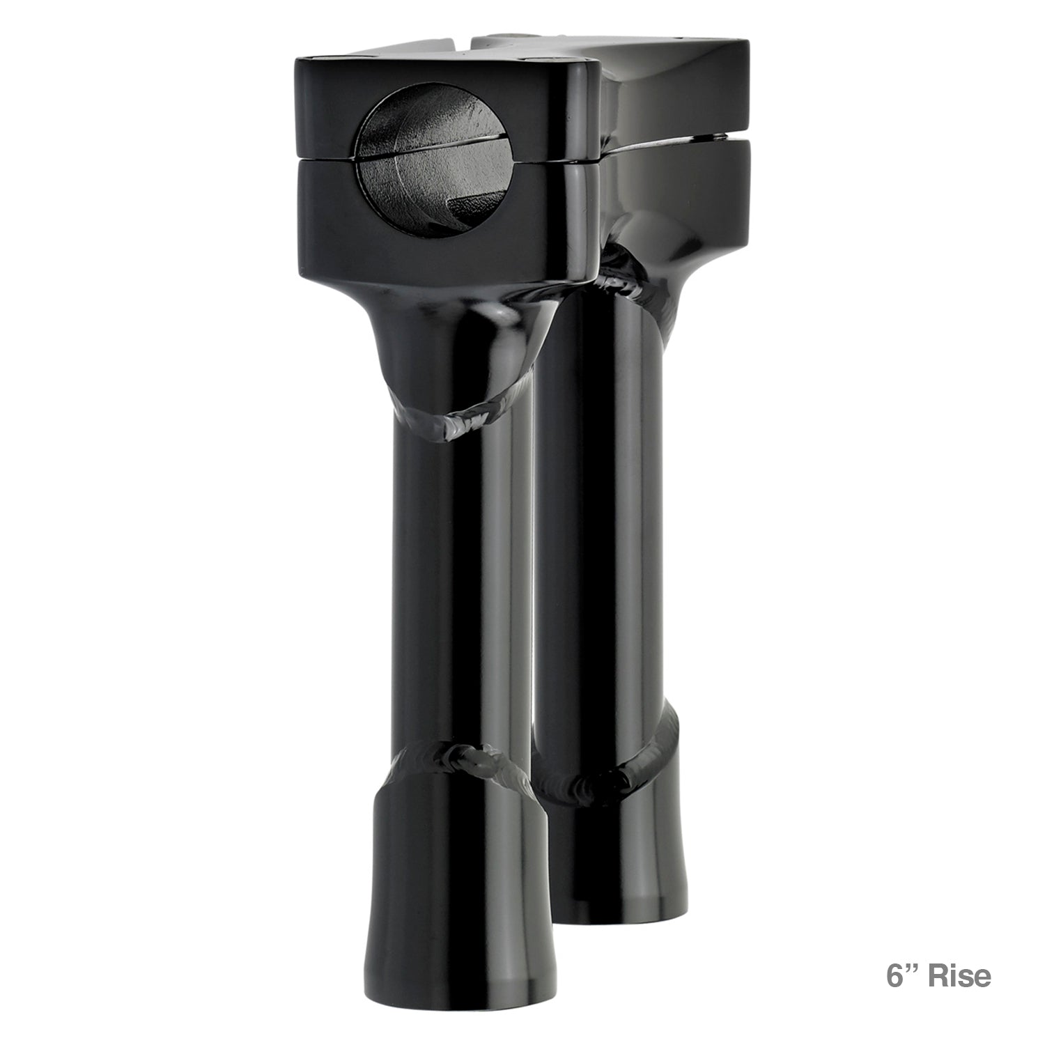 CLOSEOUT Murdock O/S Risers 6" 8" 10" 12" 14" - Black Electroplate