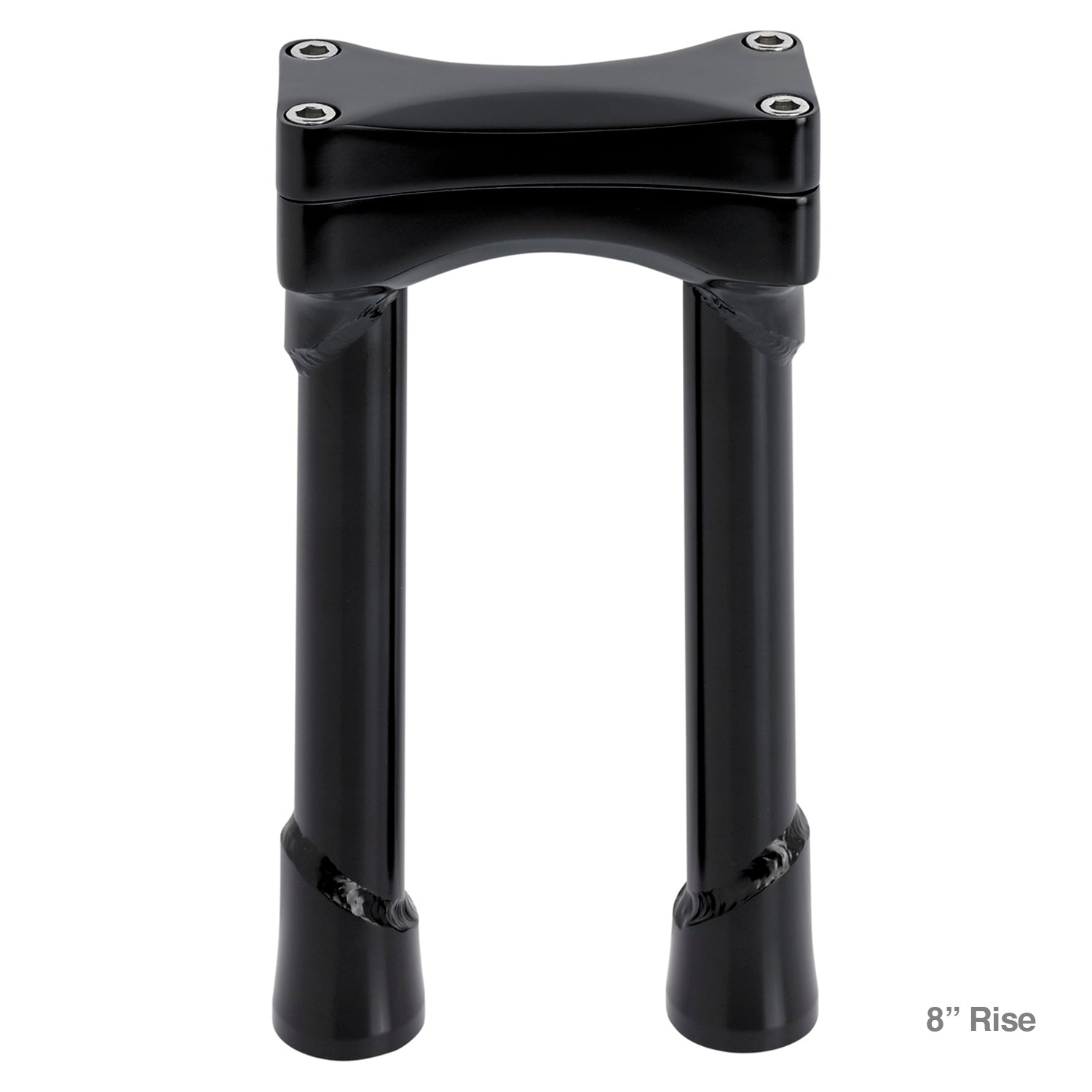 CLOSEOUT Murdock O/S Risers 6" 8" 10" 12" 14" - Black Electroplate