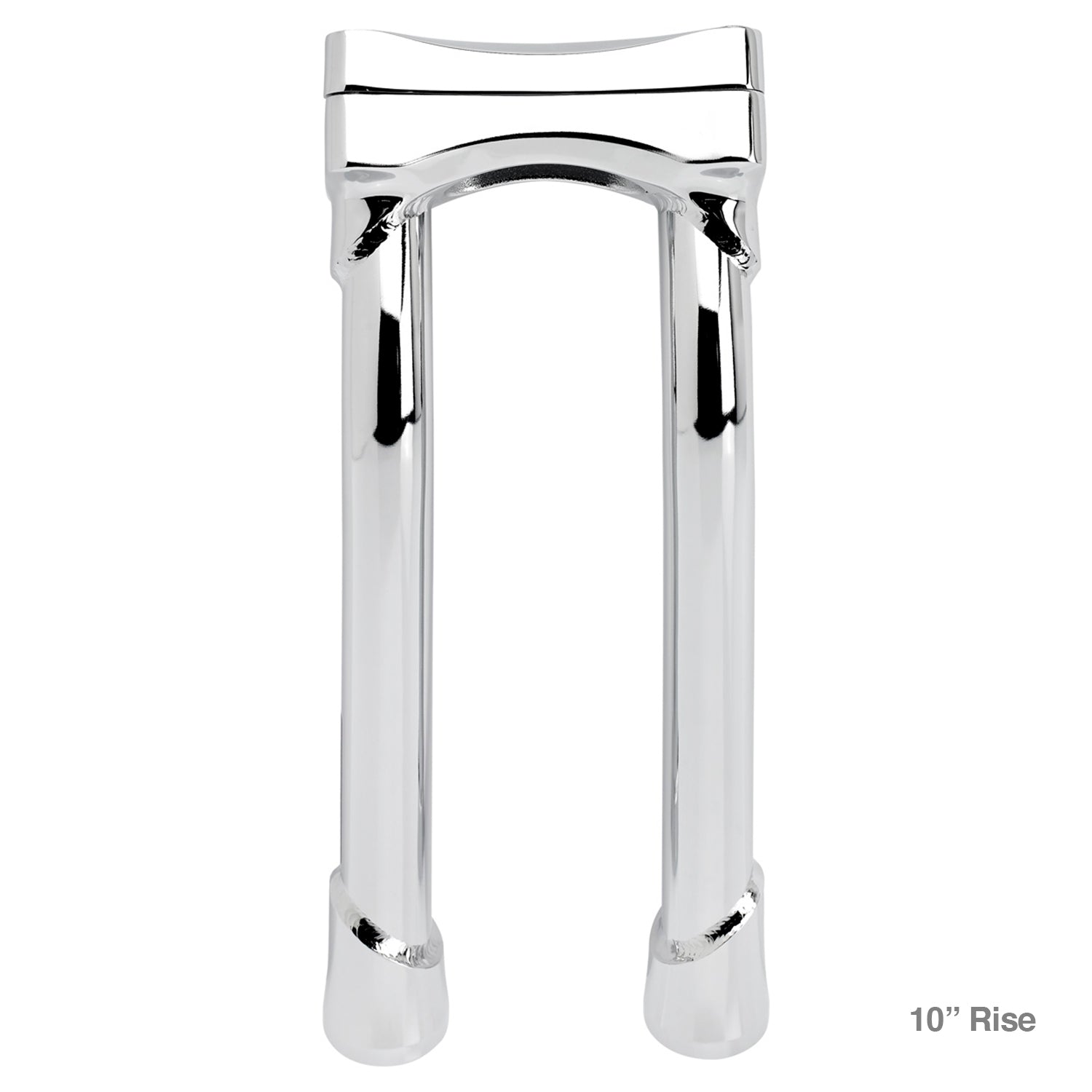 CLOSEOUT Murdock O/S Pullback Risers 6" 8" 10" 12" 14" - Chrome