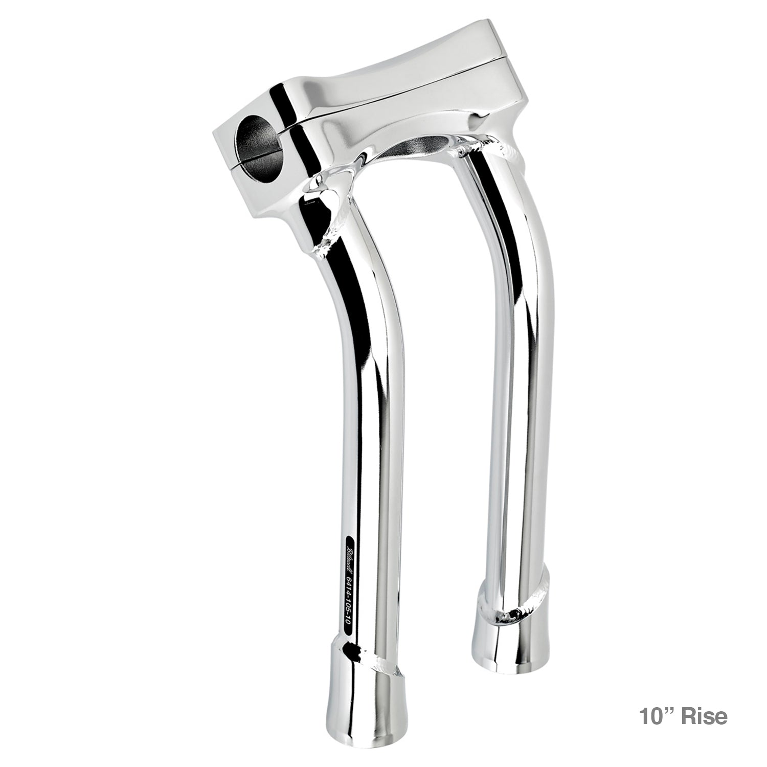 CLOSEOUT Murdock O/S Pullback Risers 6" 8" 10" 12" 14" - Chrome