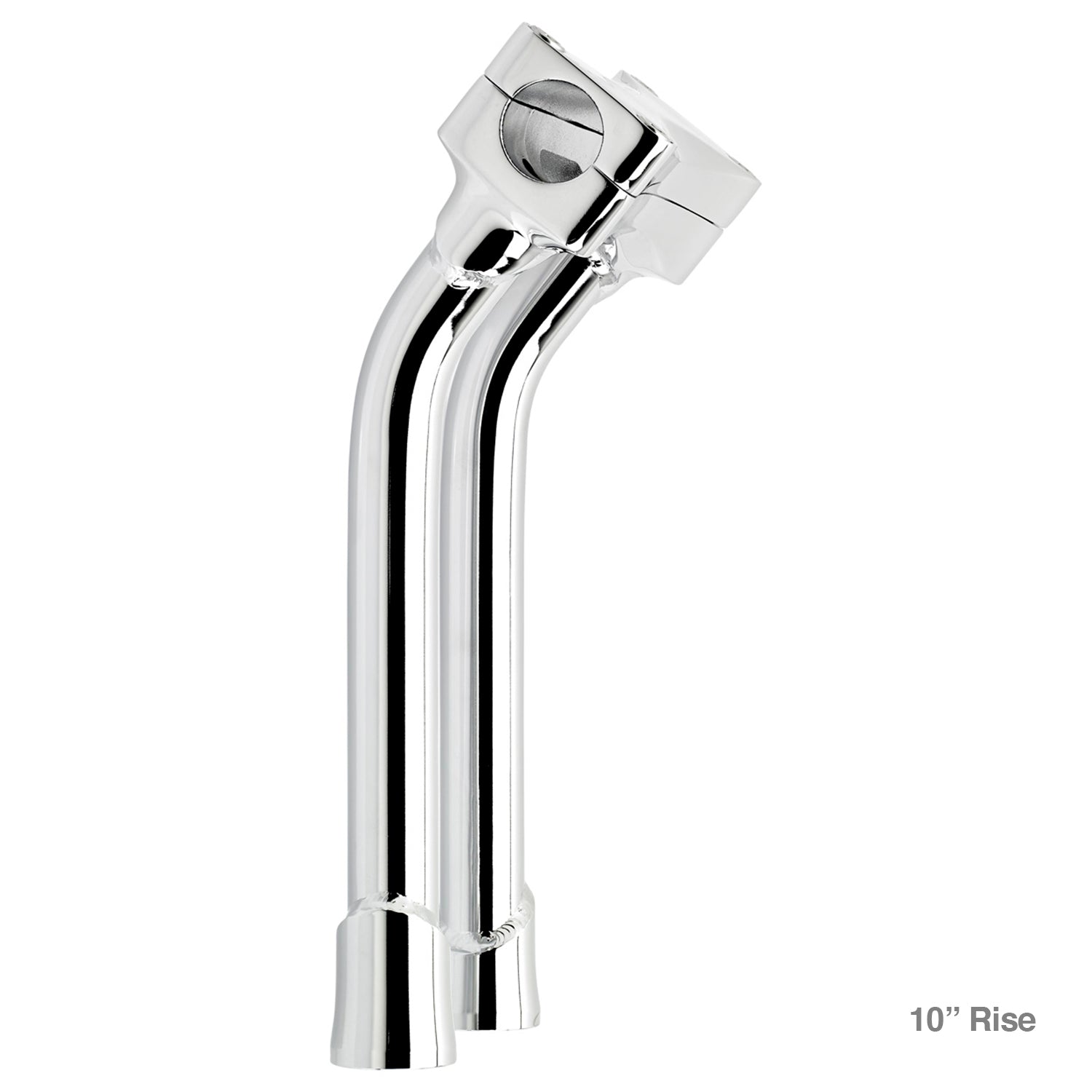 CLOSEOUT Murdock O/S Pullback Risers 6" 8" 10" 12" 14" - Chrome