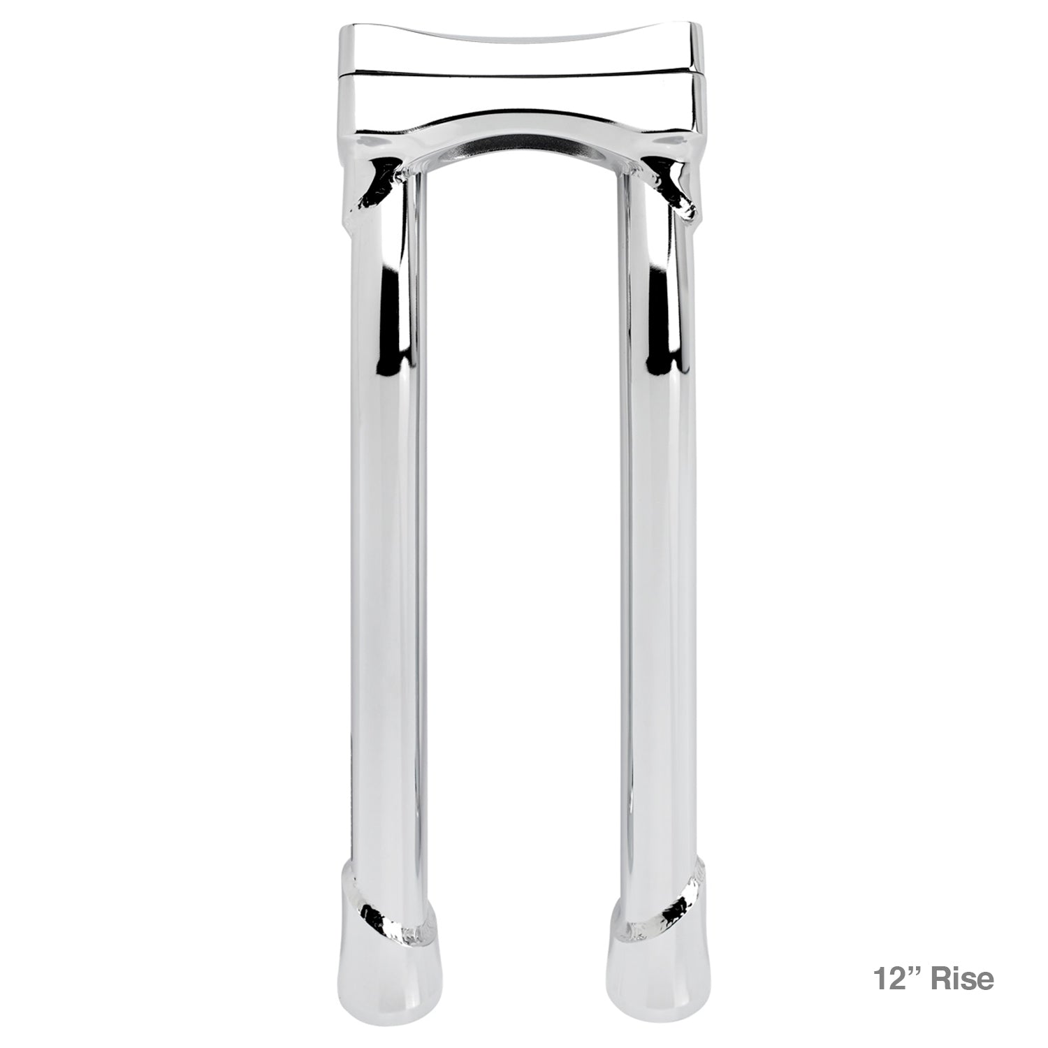 CLOSEOUT Murdock O/S Pullback Risers 6" 8" 10" 12" 14" - Chrome