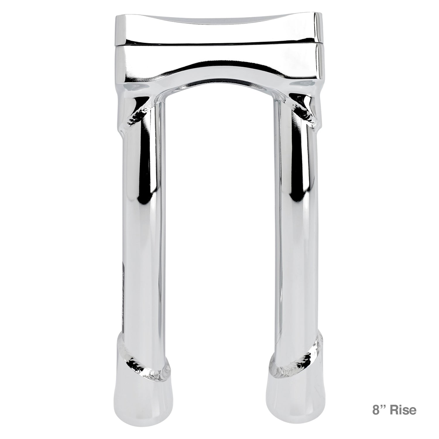 CLOSEOUT Murdock O/S Pullback Risers 6" 8" 10" 12" 14" - Chrome