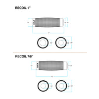 Recoil TPV Grips - Black