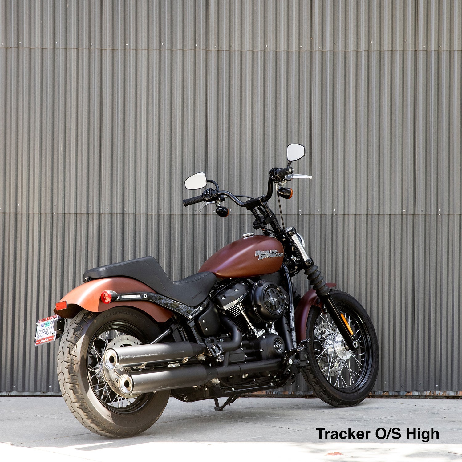 CLOSEOUT Tracker High O/S - Black Electroplate