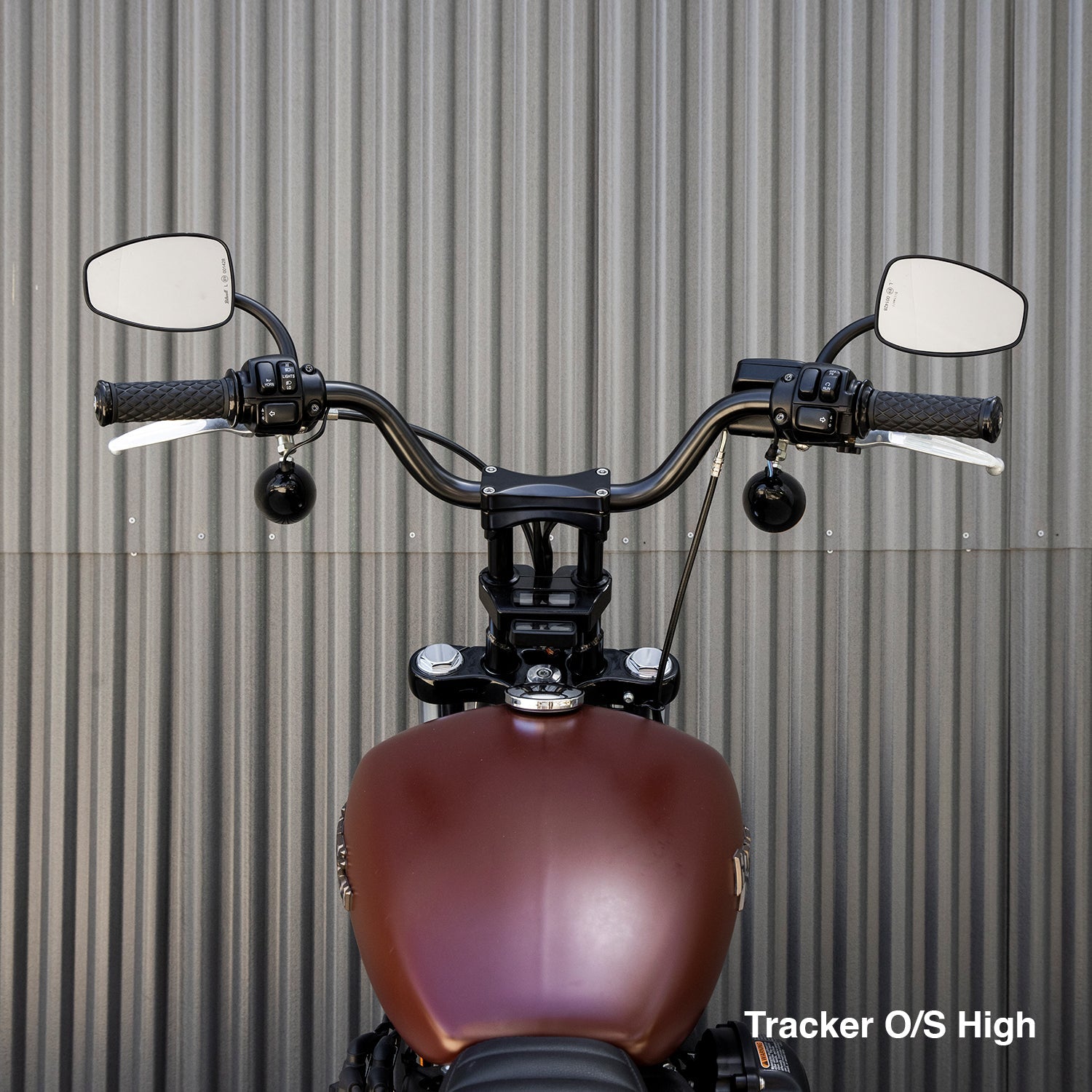 CLOSEOUT Tracker High O/S - Black Electroplate