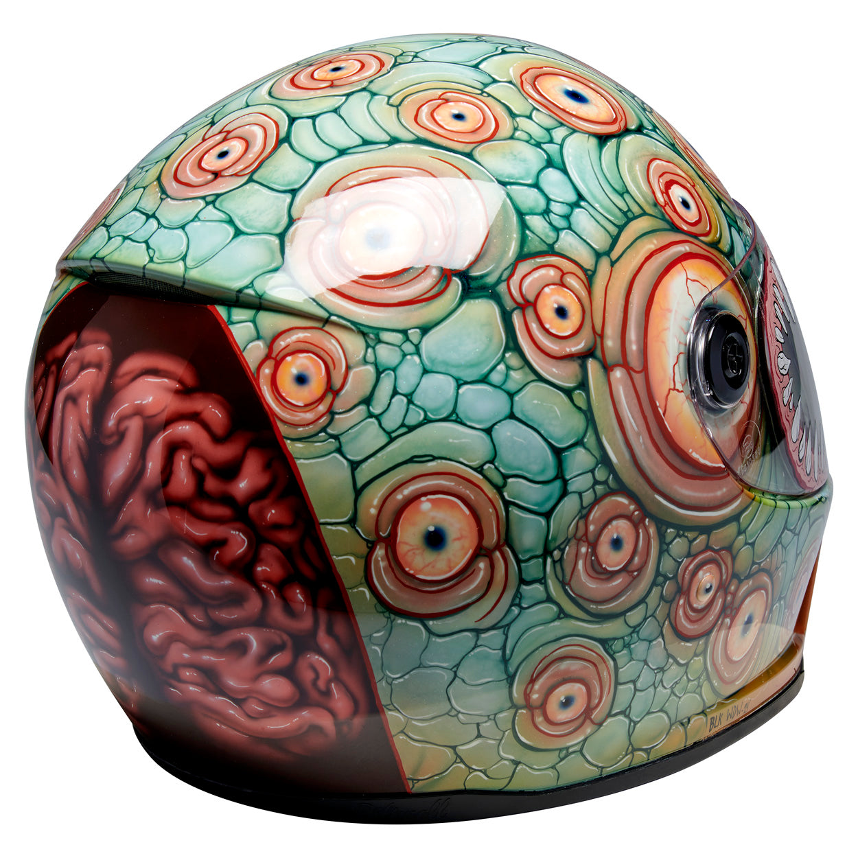 2025 Custom Painted Helmet Auction - Amanda Brisebois