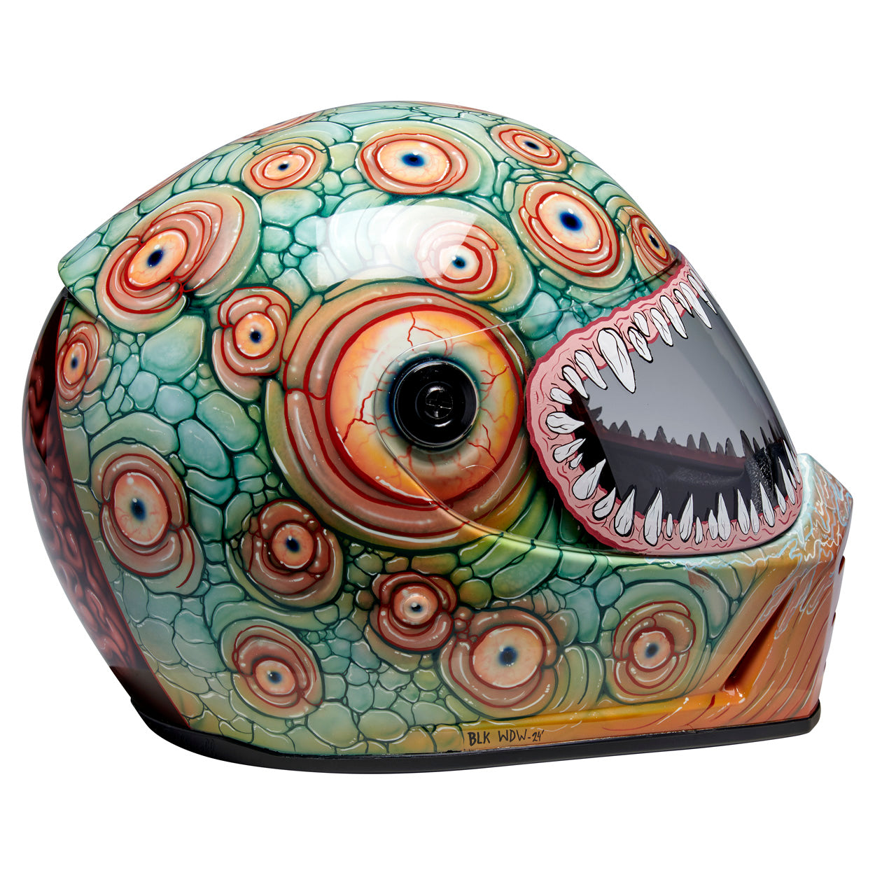 2025 Custom Painted Helmet Auction - Amanda Brisebois
