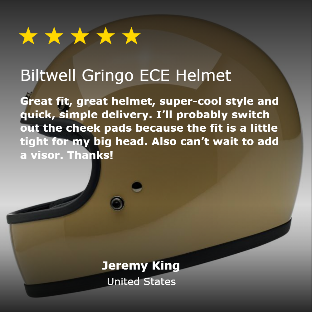 CLOSEOUT Gringo ECE R22.05 Helmet - Gloss Coyote Tan