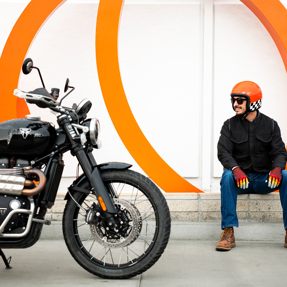 Bonanza Helmet - Competition Orange