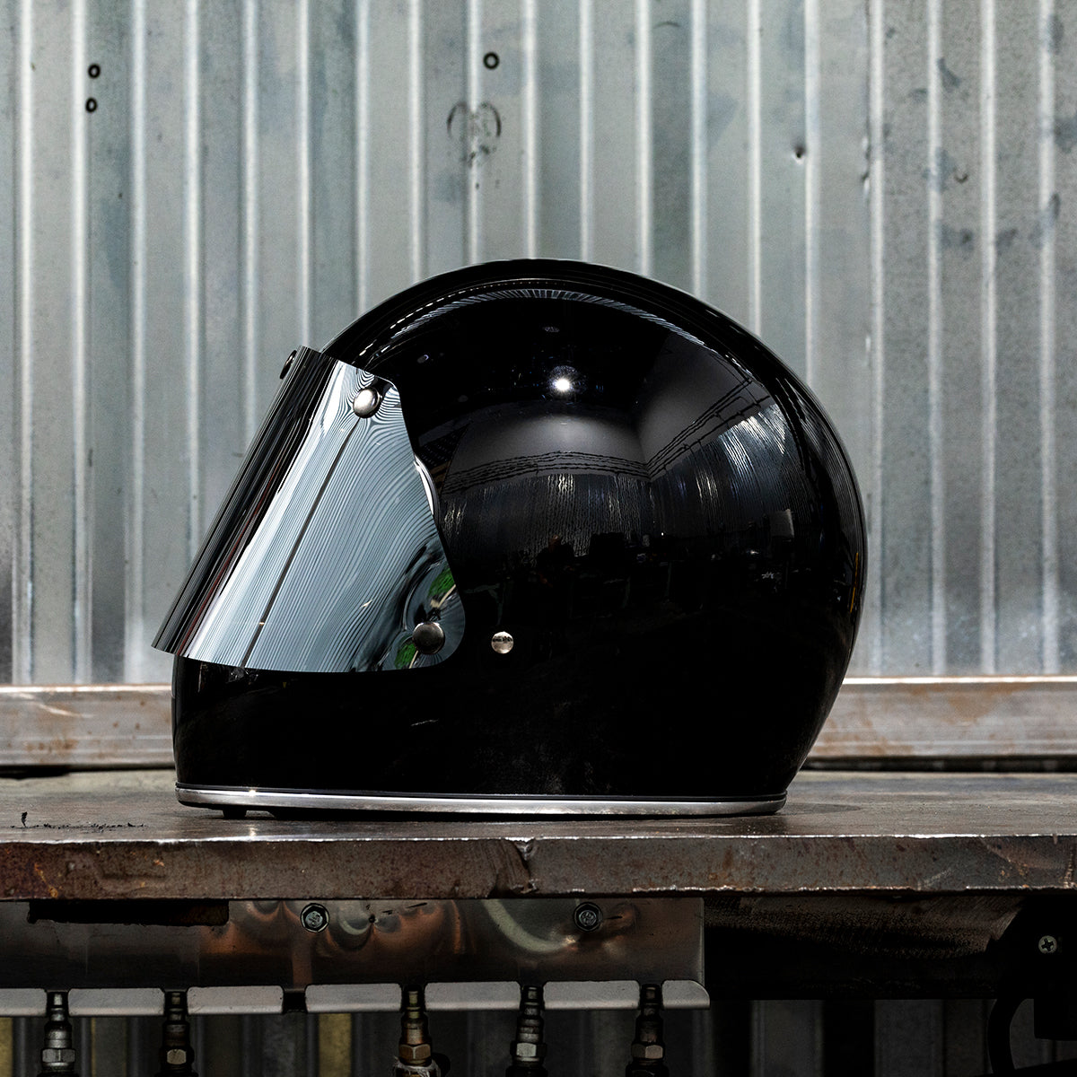 Gringo Blast Shield - Chrome Mirror