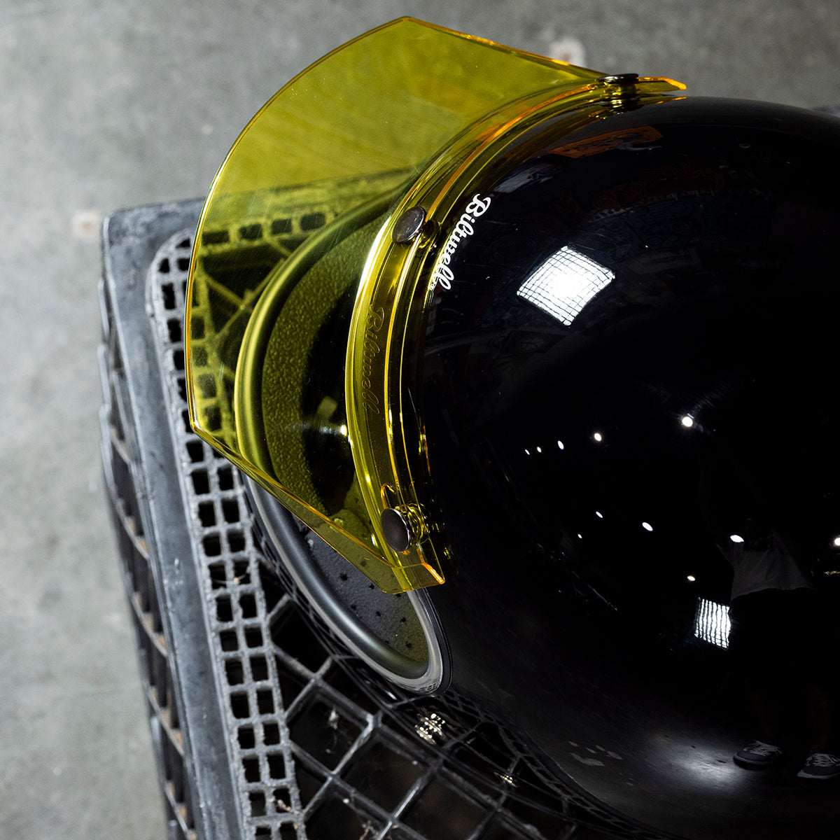 Moto Visor - Yellow