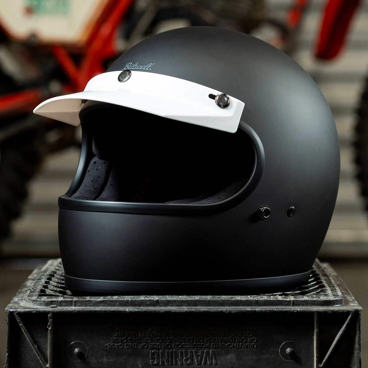 Moto Visor - White
