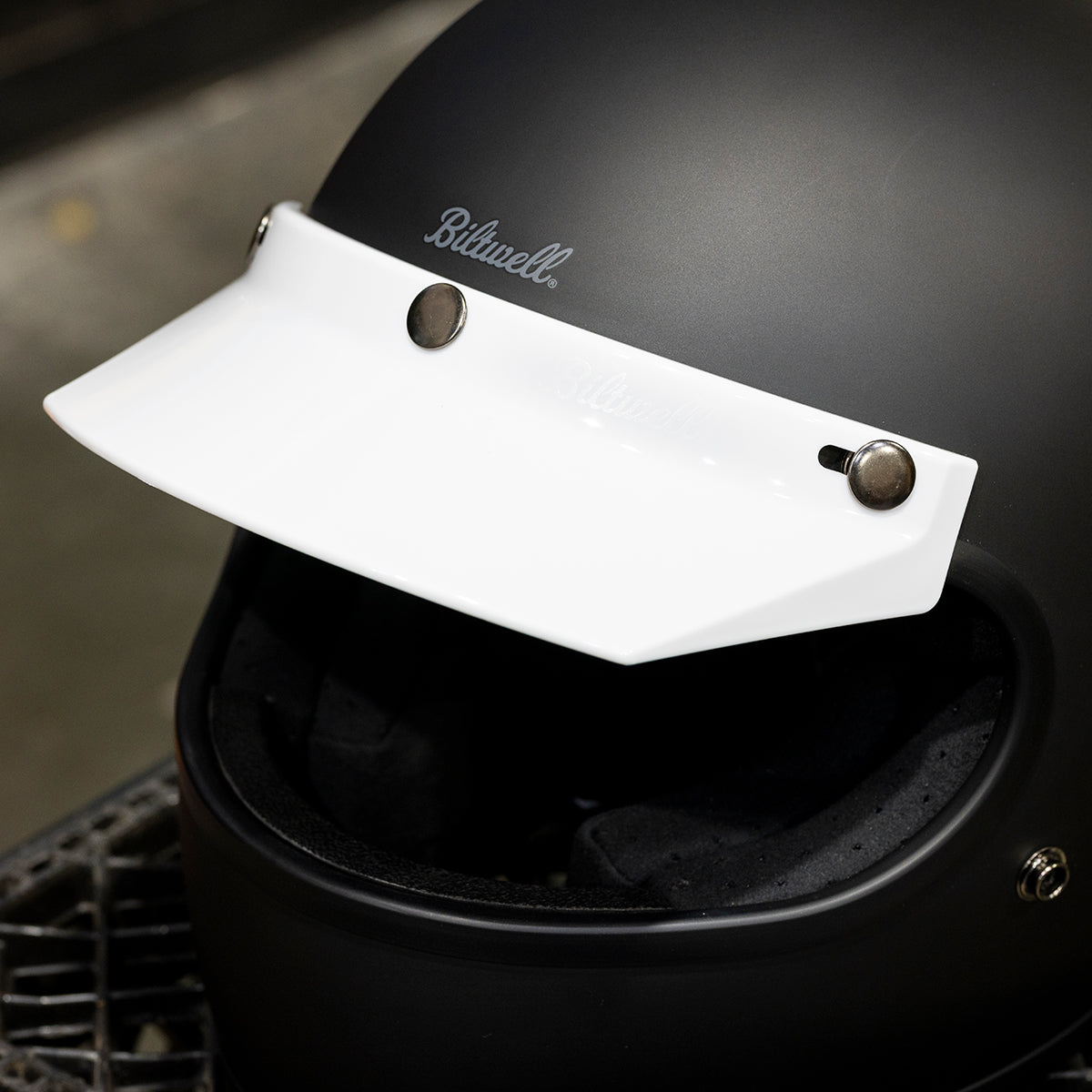 Moto Visor - White