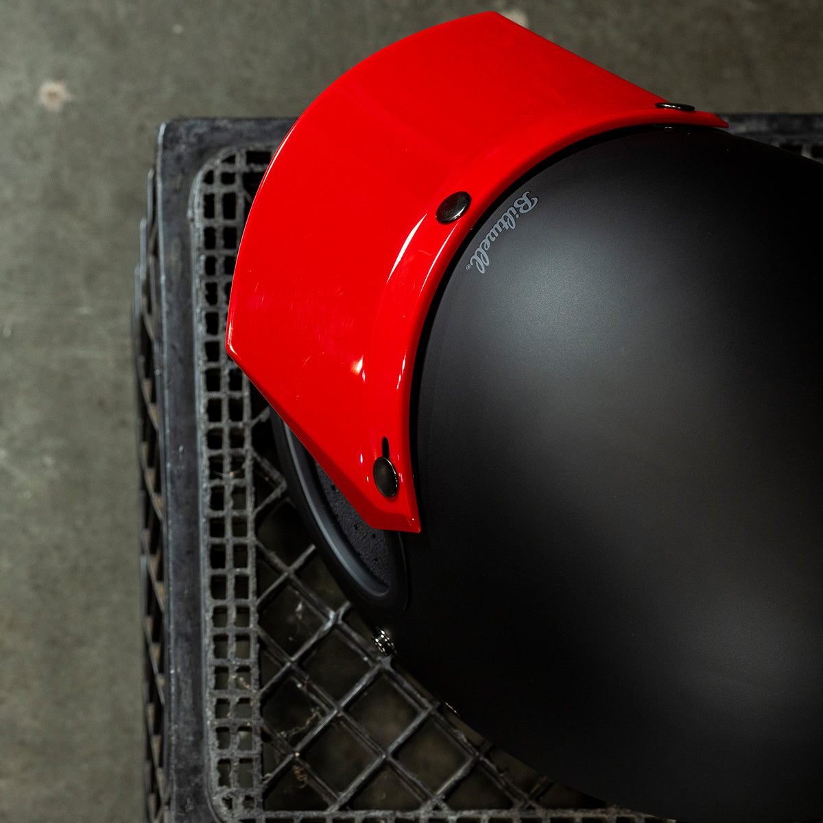 Moto Visor - Red