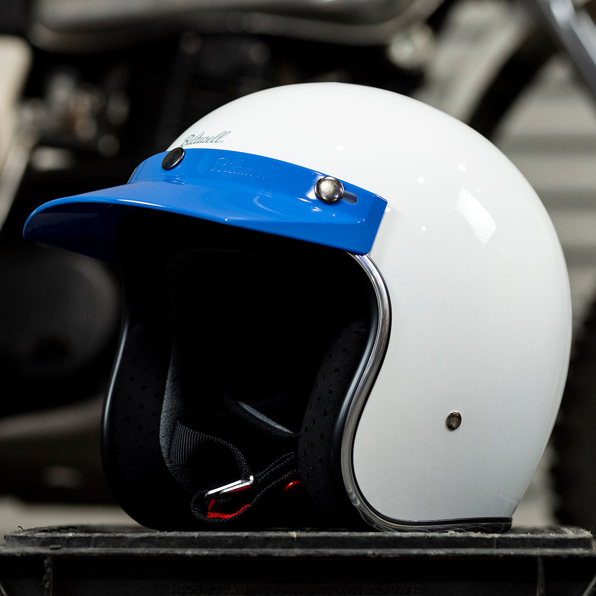 Moto Visor - Blue