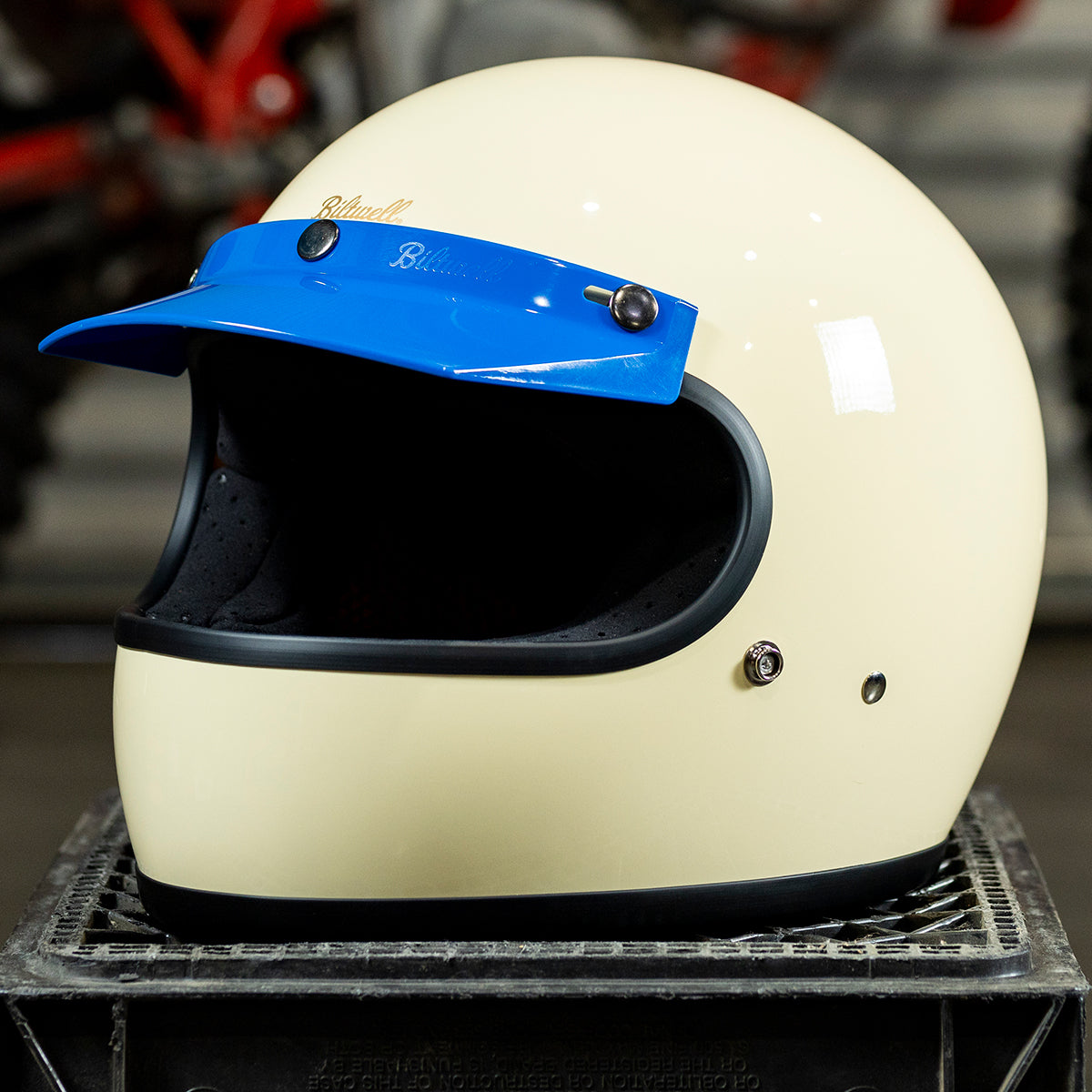 Moto Visor - Blue