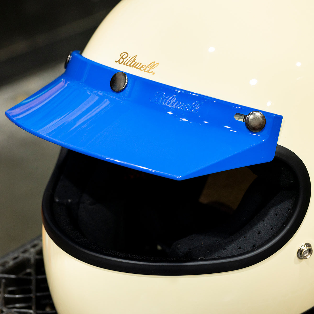 Moto Visor - Blue